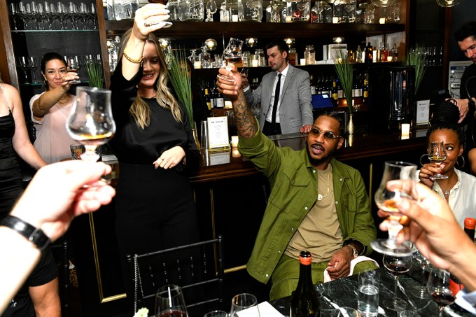 Haute Living x The Macallan Celebrate Carmelo Anthony At 9 Jones