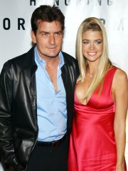 CHARLIE SHEEN AND DENISE RICHARDS
GIORGIO ARMANI RECEIVING THE FIRST 'RODEO DRIVE WALK OF STYLE AWARD', RODEO DRIVE, BEVERLY HILLS, CALIFORNIA, AMERICA - 09 SEP 2003