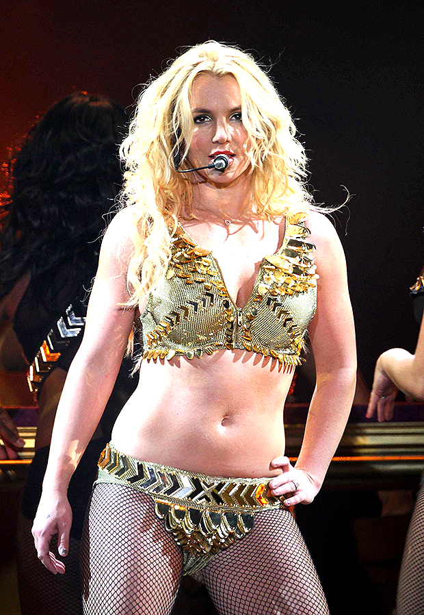 Britney Spears performing