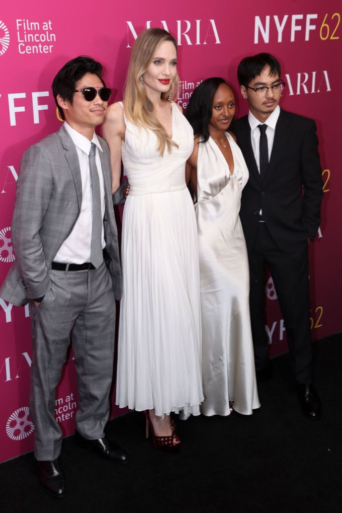 Pax Thien Jolie-Pitt and Family At the 62nd New York Film Festival