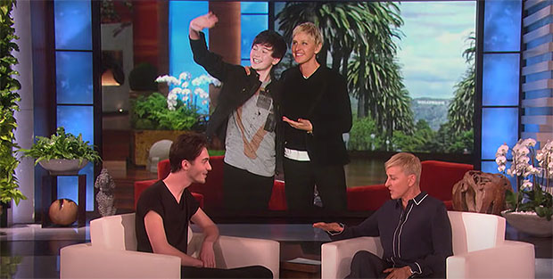 Greyson Chance Ellen DeGeneres