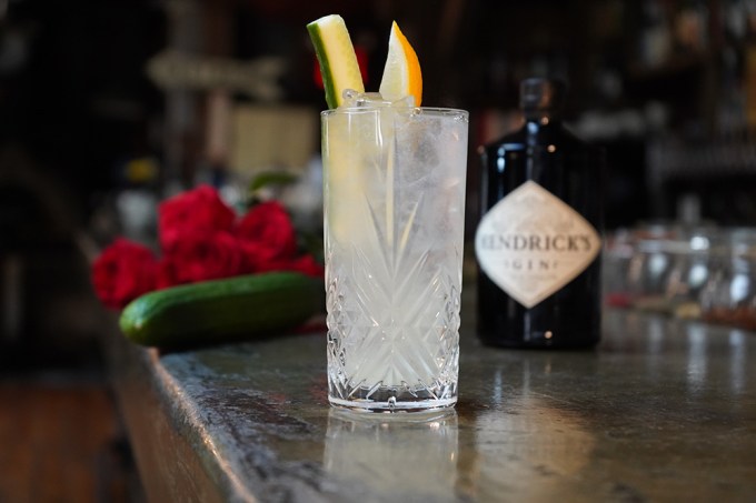 Hendrick’s Gin Cucumber Lemonade