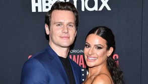 Jonathan Groff & Lea Michele