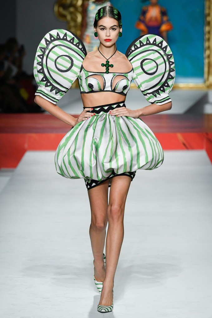 Kaia Gerber For Moschino