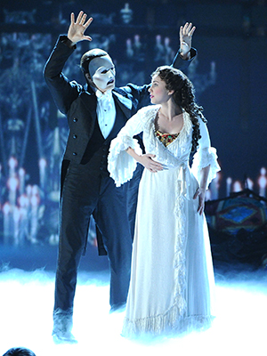 The cast of 'The Phantom Of The Opera' performs at the 67th Annual Tony Awards, on in New York67th Annual Tony Awards - Show, New York, USA