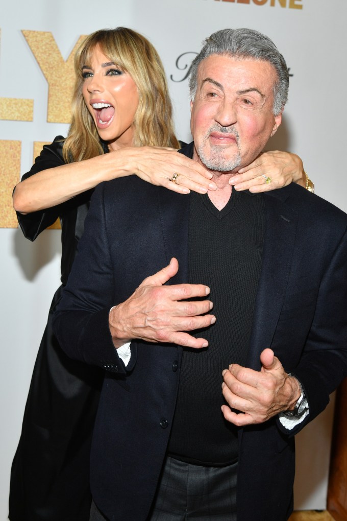 Sylvester Stallone & Jennifer Flavin at ‘The Family Stallone’ TV Premiere