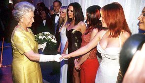 Queen Elizabeth & Spice Girls