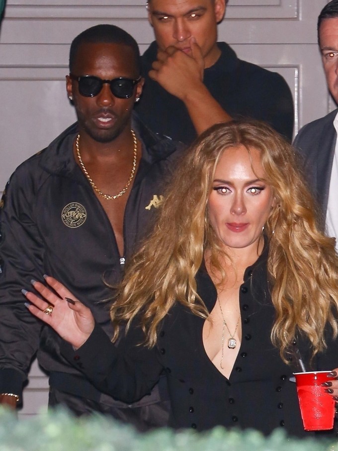 Adele & Rich Paul at Beyonce’s 41st Birthday