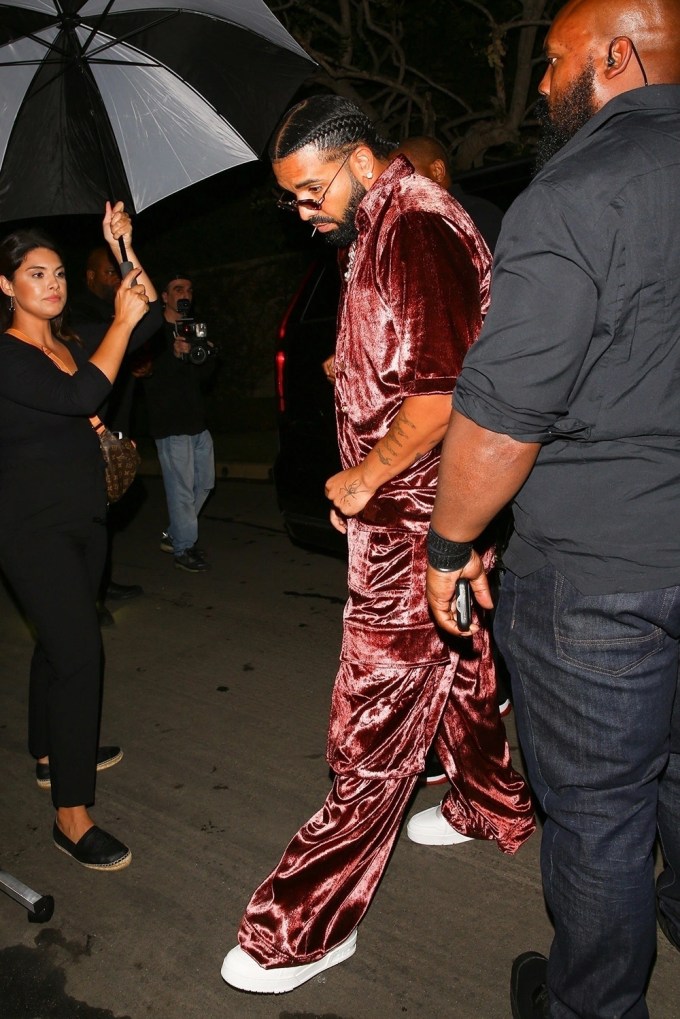 Drake at Beyonce’s 41st Birthday