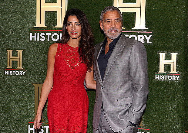 George & Amal Clooney