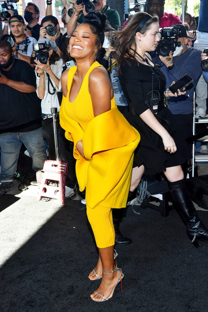 Keke Palmer at the Michael Kors show