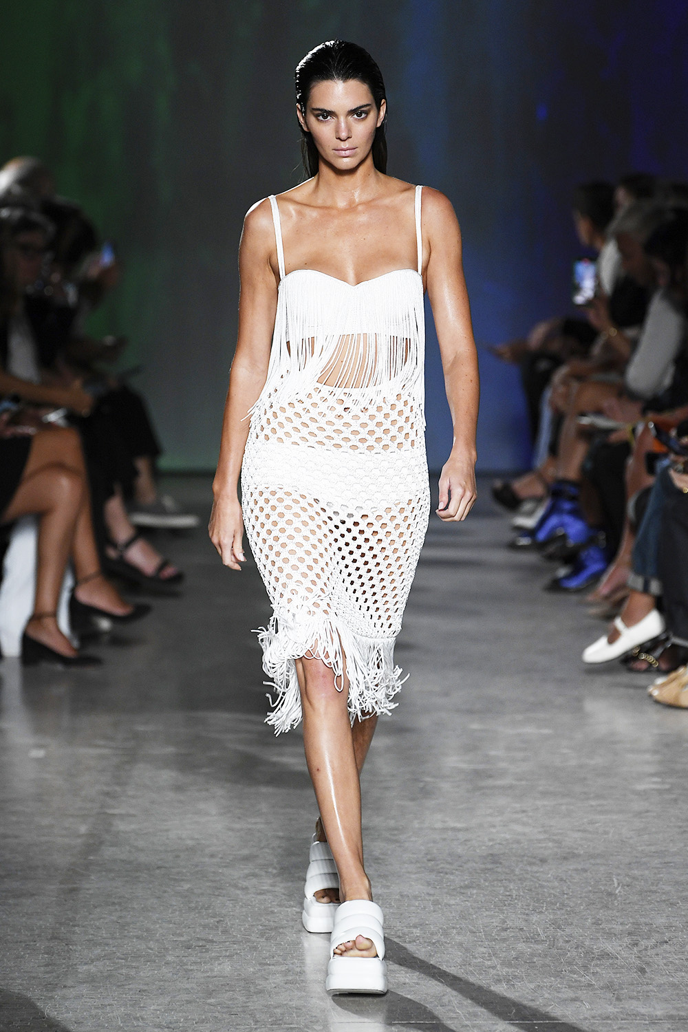 Kendall Jenner on the catwalk
Proenza Schouler show, Runway, Spring Summer 2023, New York Fashion Week, USA - 09 Sep 2022