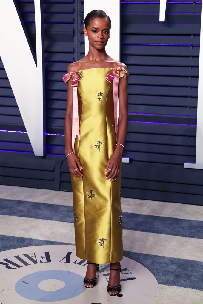 Letitia Wright At The ‘Vanity Fair’ Oscars Party