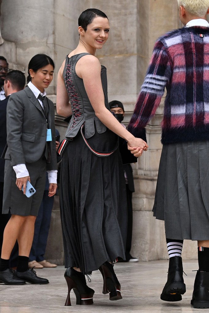 Maisie Williams At Thom Browne