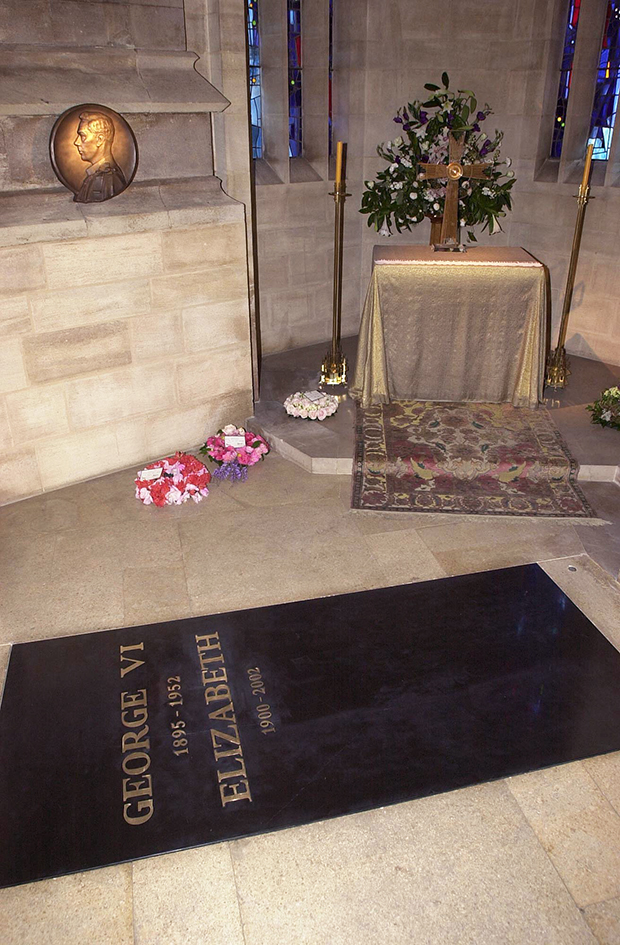 Queen elizabeth final resting place