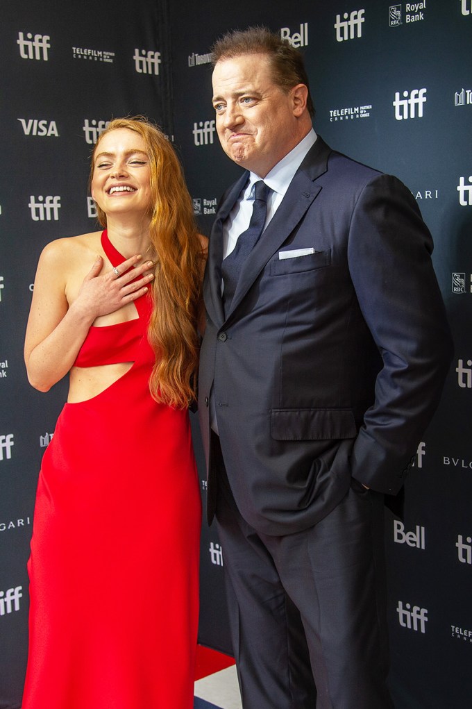 Sadie Sink & Brendan Fraser