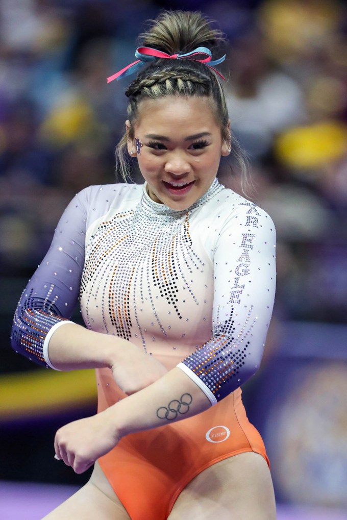 Suni Lee Competes For The Auburn Tigers