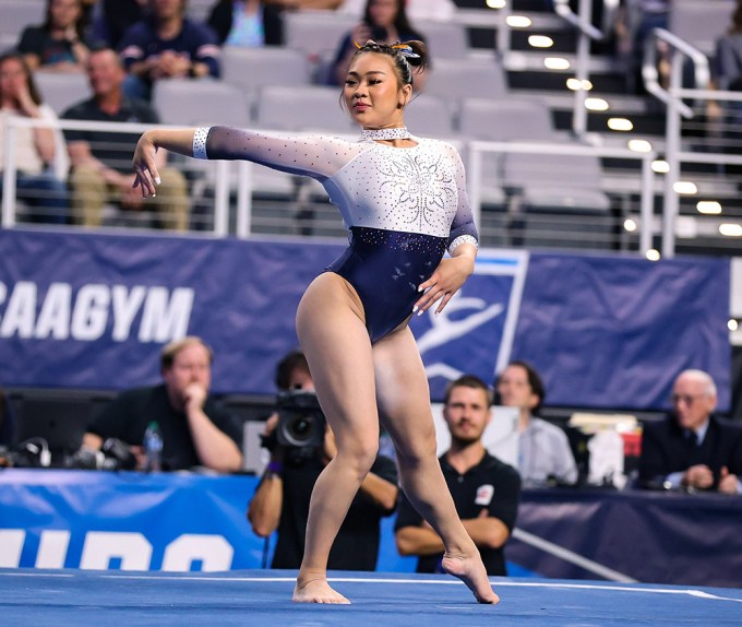 Suni Lee At The NCAA Semifinals