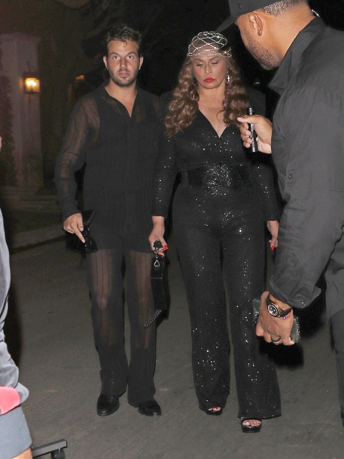 Tina Lawson at Beyonce’s 41st Birthday