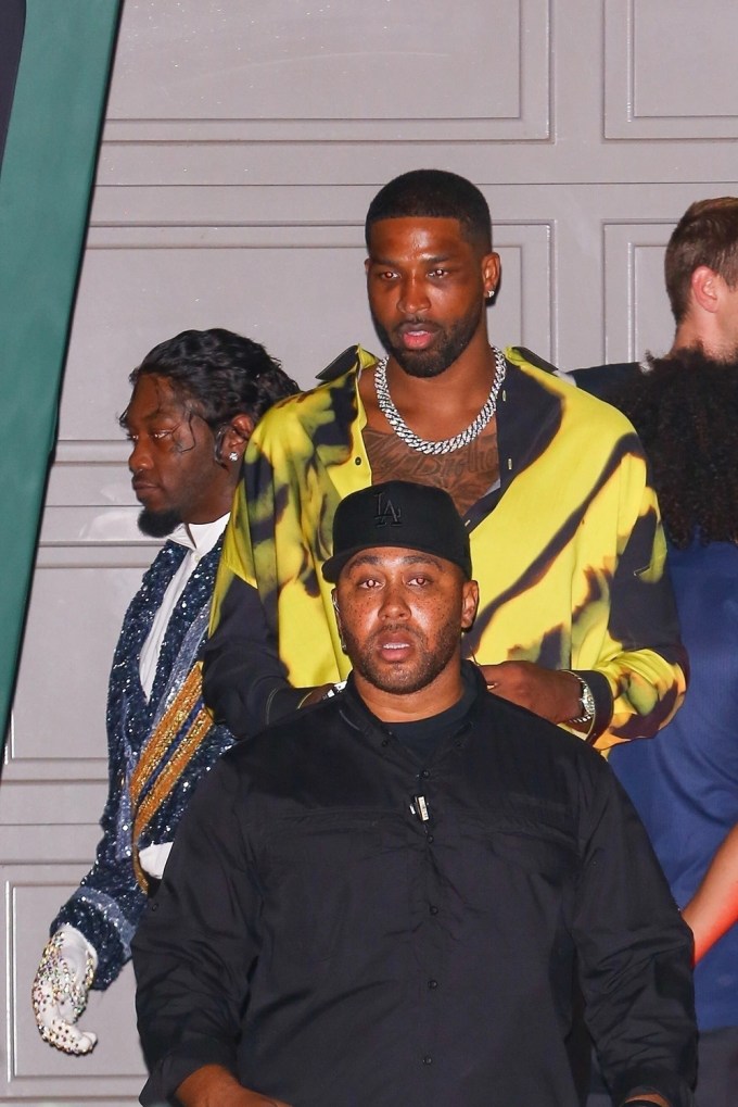 Tristan Thompson at Beyonce’s 41st Birthday