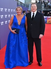 Jeanne Moore and Brendan Fraser
'The Whale' BFI Patrons' Gala, 66th BFI London Film Festival, UK - 11 Oct 2022