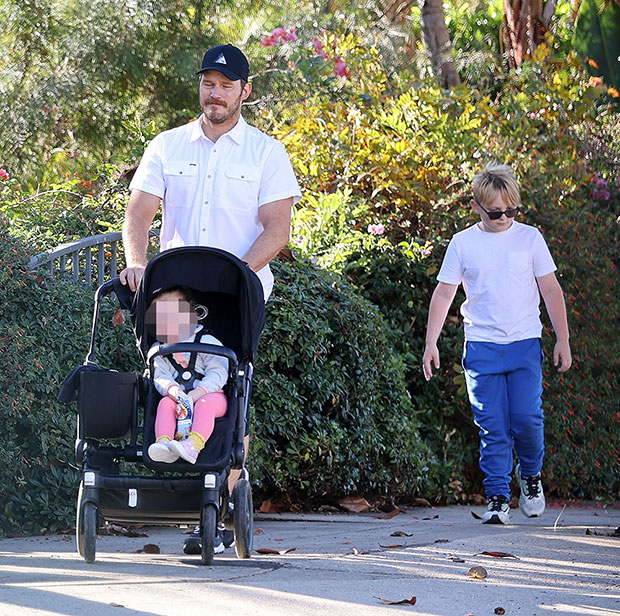 Chris Pratt, Jack Pratt, Eloise Pratt