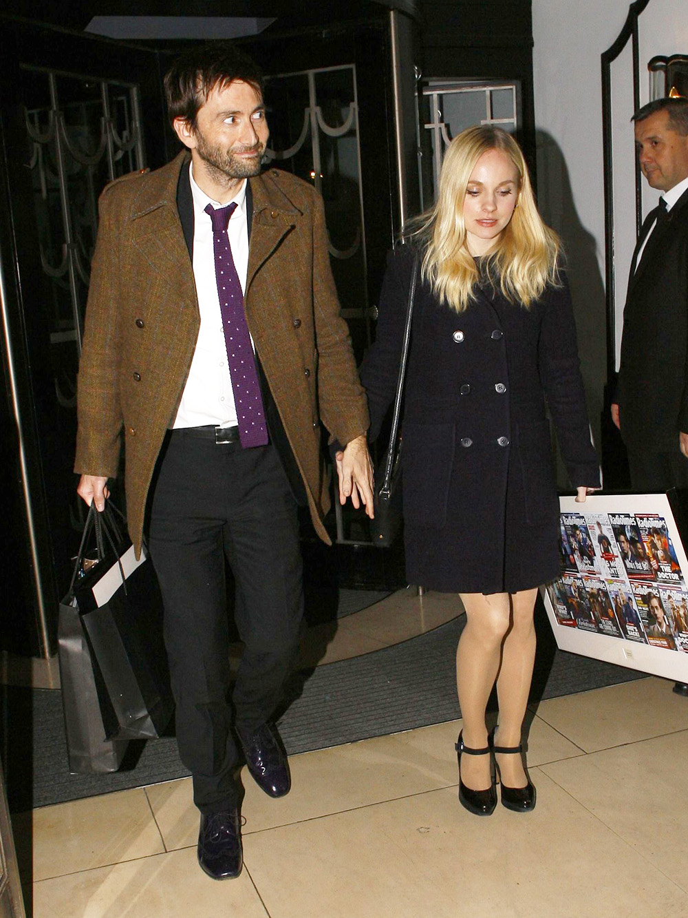David Tennant and Georgia MoffettRadio Times Cover Party, London, Britain - 27 Jan 2015