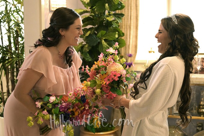 Sarah & Marina Share A Laugh