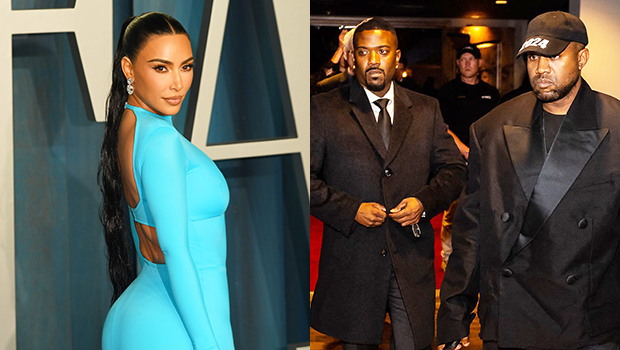 Kim Kardashian reacts Ray J Kanye hangout