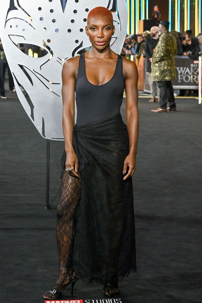 Michaela Cole At The London Premiere