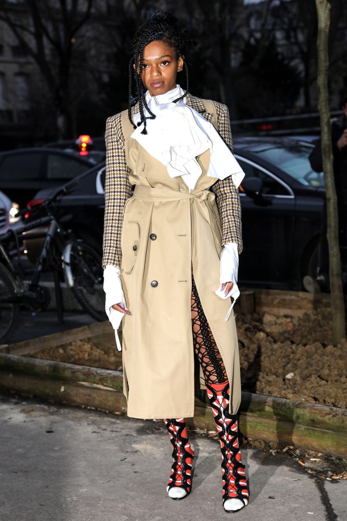 Selah Marley At Paris Fashion Week