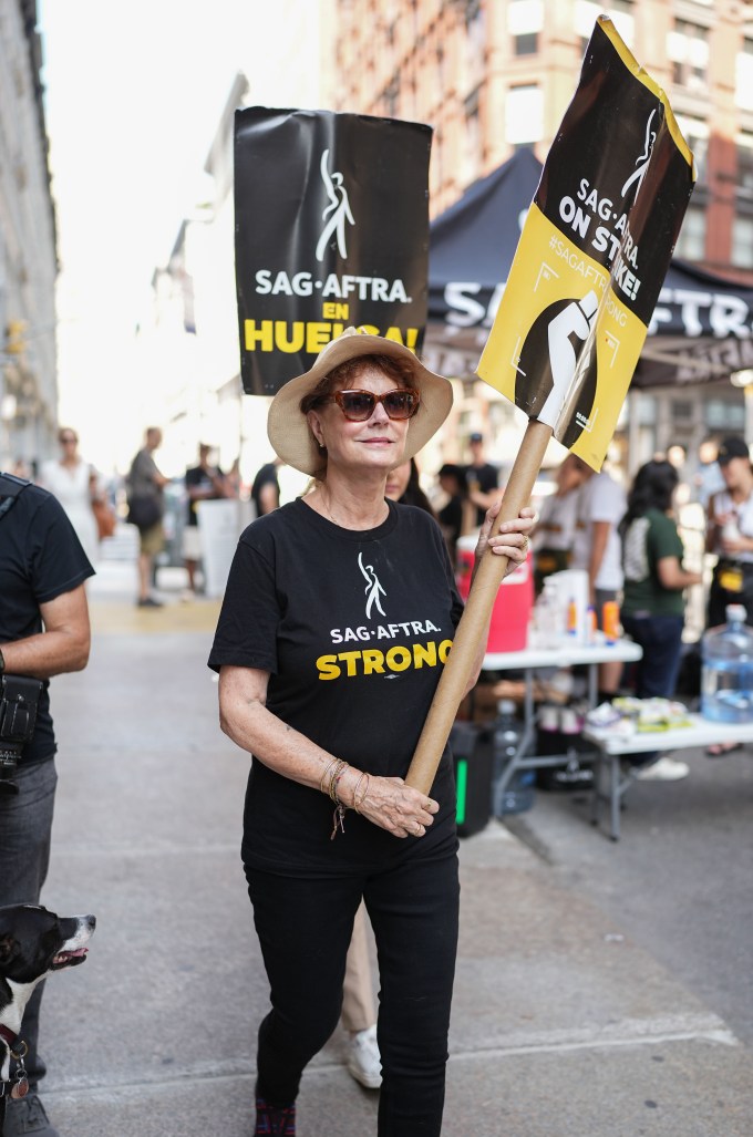 SAG-AFTRA Strike Picket Line, New York, USA – 05 Sep 2023