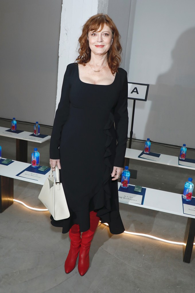 Susan Sarandon At Christian Siriano