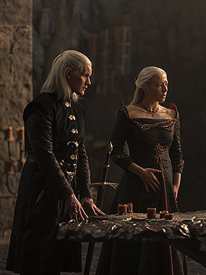 Emma D'Arcy Matt Smith