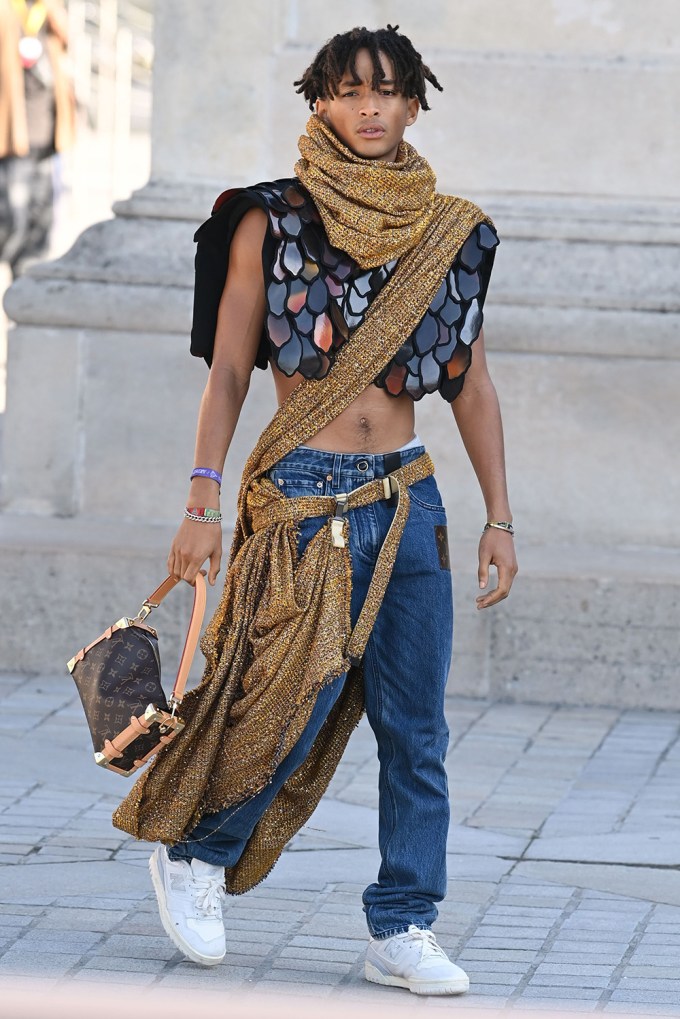 Jaden Smith At Louis Vuitton