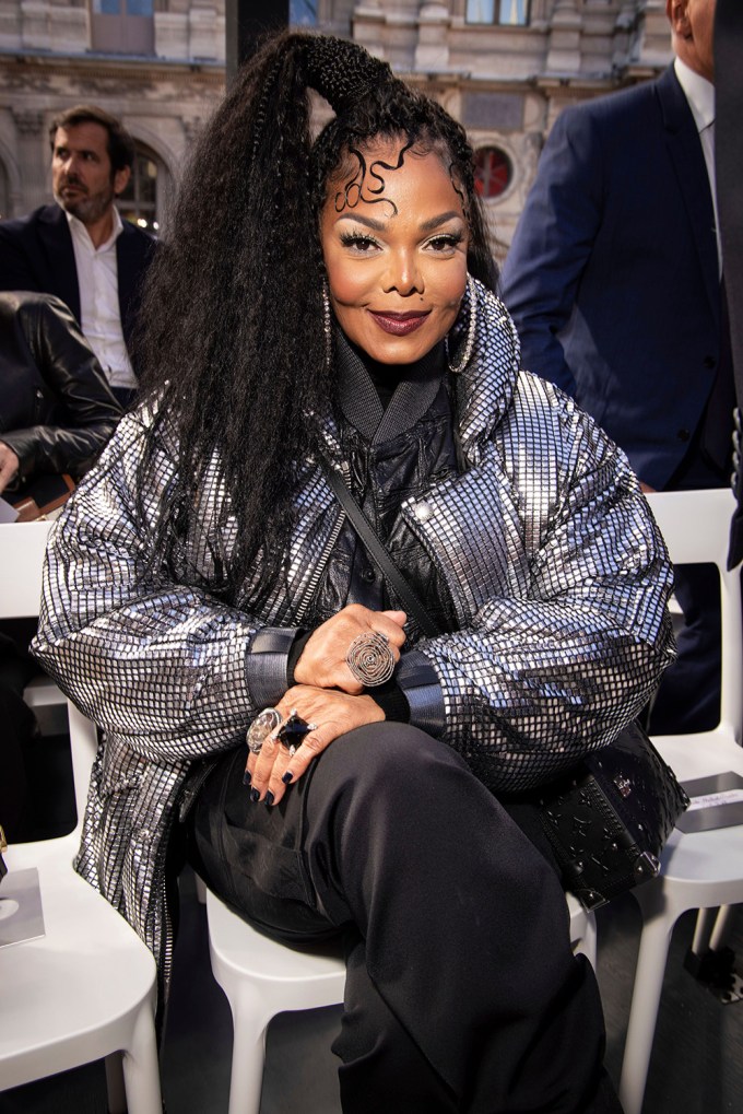 Janet Jackson At Louis Vuitton