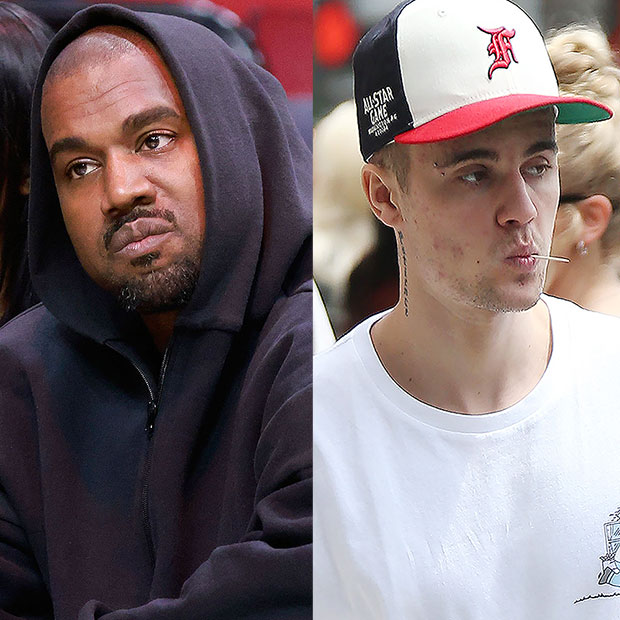 Kanye West, Justin Bieber