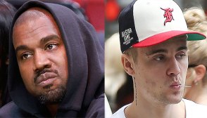 Kanye West, Justin Bieber
