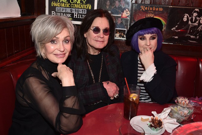 Kelly Osbourne & Parents