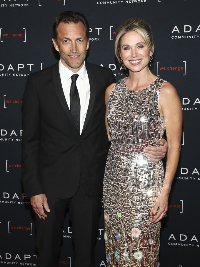 Amy Robach and Andrew Shue