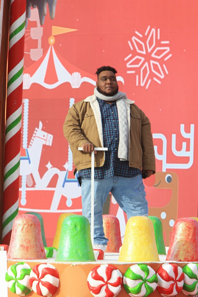 Willie Spence On Thanksgiving Parade Float