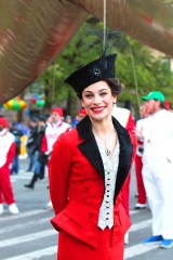 Lea Michele performs "Don't Rain on My Parade" from her Broadway Show "Funny Girl" at the Macy's Thanksgiving Day Parade on NYC's Upper West Side. Pictured: Lea Michele Ref: SPL5505660 241122 NON-EXCLUSIVE Picture by: Jennifer Mitchell / SplashNews.com Splash News and Pictures USA: +1 310-525-5808 London: +44 (0)20 8126 1009 Berlin: +49 175 3764 166 photodesk@splashnews.com World Rights