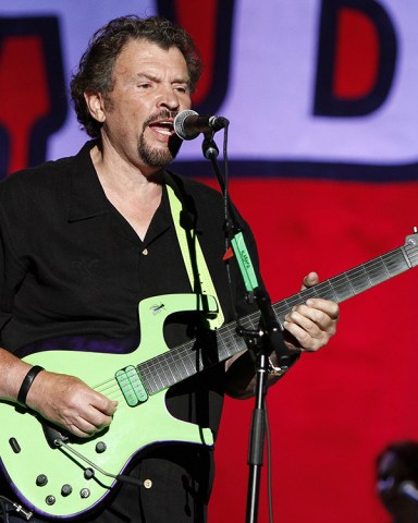 Jeff Cook of Alabama performs as part of the Alabama Tour at Verizon Wireless Amphitheater on in Alpharetta, Ga
Alabama In Concert - , Ga, Alpharetta, USA