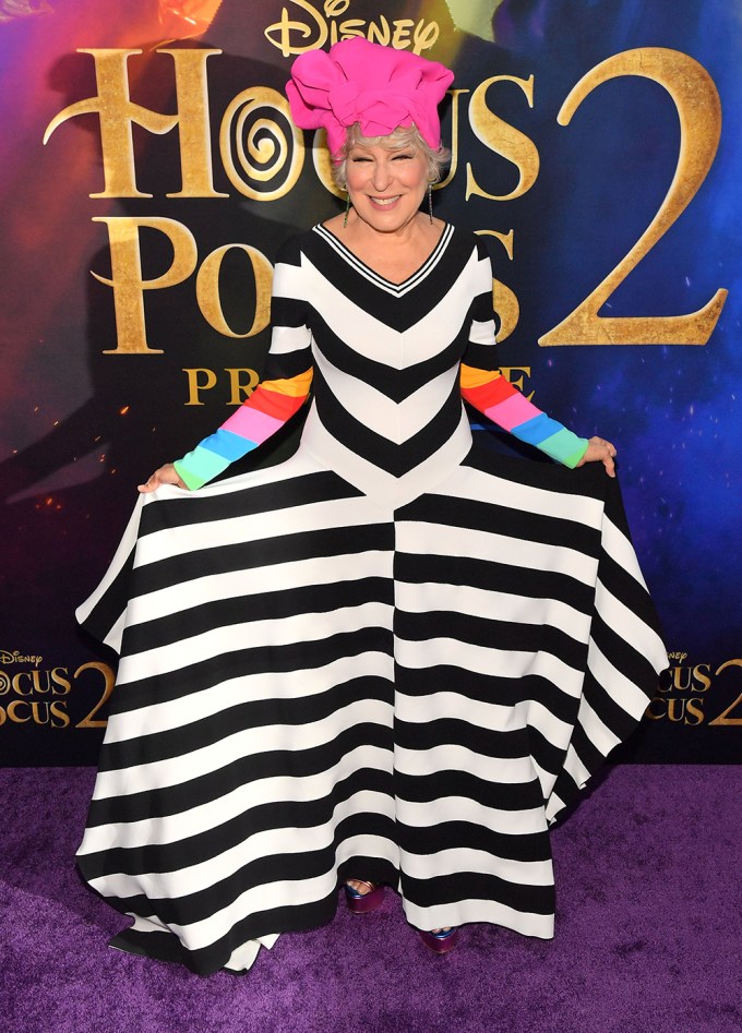 Bette Midler at the Premiere of ‘Hocus Pocus 2’