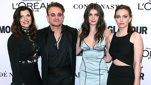 Ali Hewson, Bono, Eve Hewson, Jordan Hewson