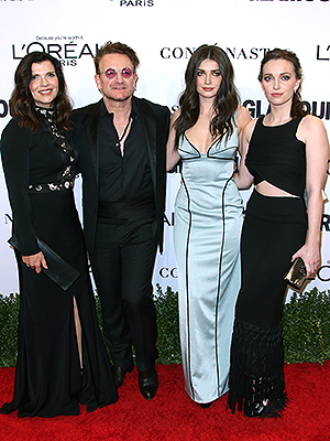 Ali Hewson, Bono, Eve Hewson, Jordan Hewson