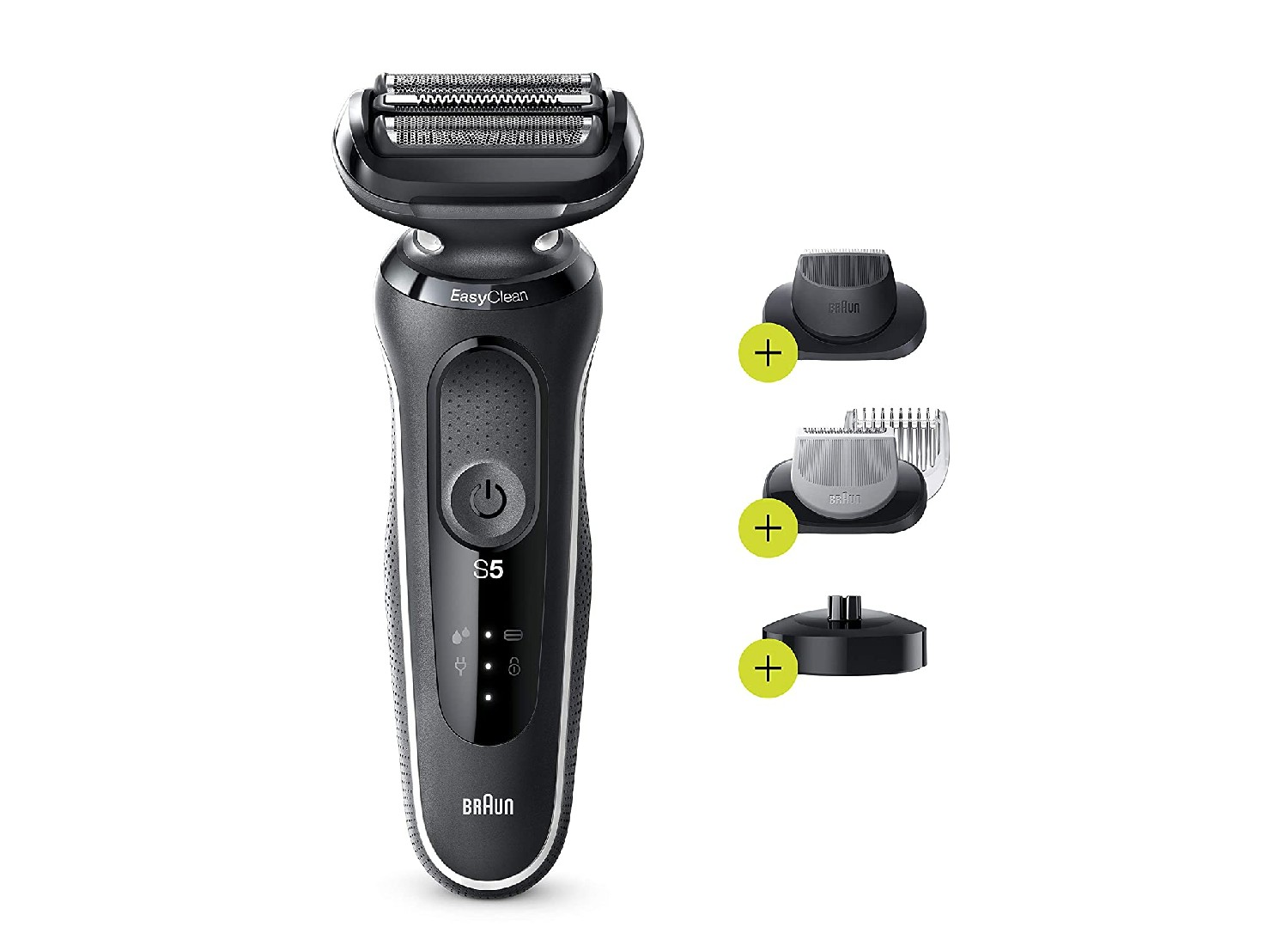 Braun Electric razor with accessories