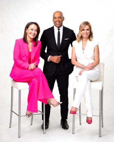 GMA3: WHAT YOU NEED TO KNOW -  
Eva Pilgrim and DeMarco Morgan co-anchor “GMA3: What You Need to Know” with Dr. Jennifer Ashton as chief health and medical correspondent. ‘’GMA3’’ airs weekdays on ABC. 
(ABC/Heidi Gutman)  
EVA PILGRIM, DEMARCO MORGAN, DR. JENNIFER ASHTON