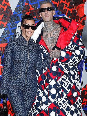 Kourtney Kardashian and Travis Barker