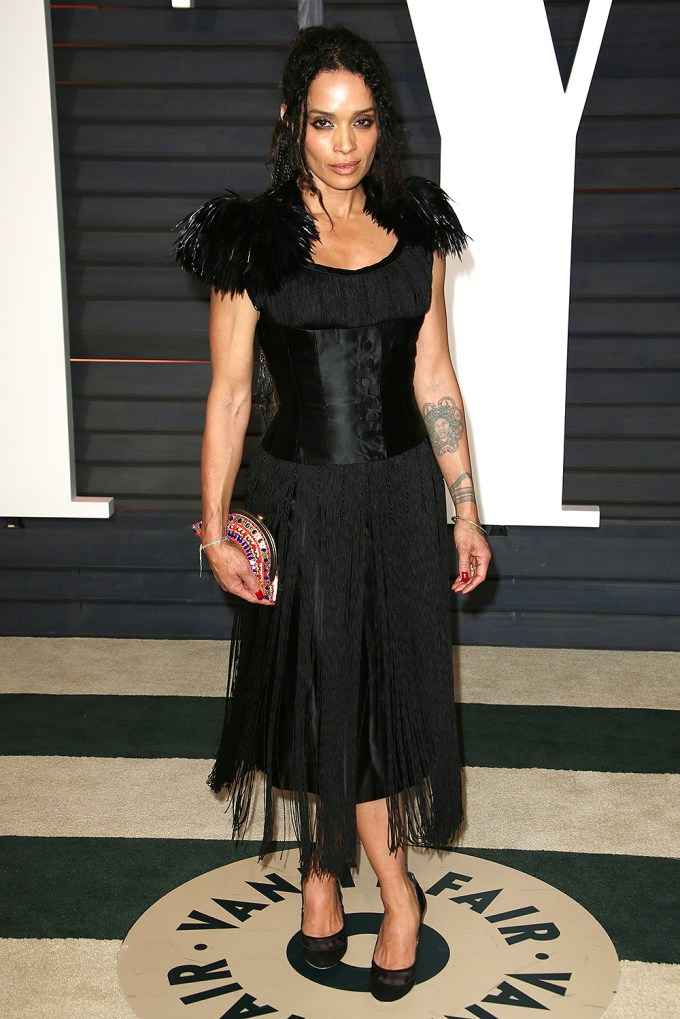 Lisa Bonet at Vanity Fair’s 2015 Oscar Party